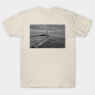 St Mary's Island Monochrome T-Shirt